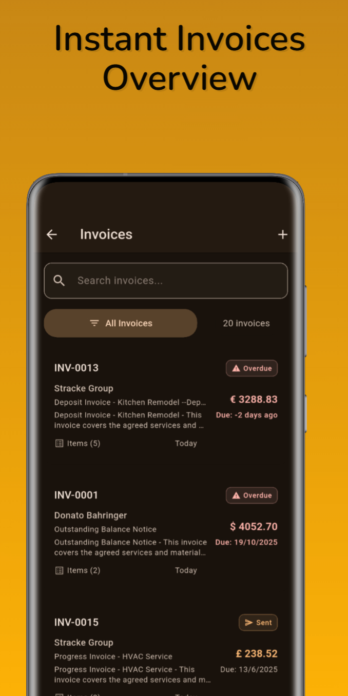 Stay on Top of Your Invoices